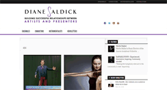 Desktop Screenshot of dianesaldick.com